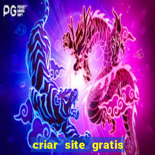 criar site gratis de jogos